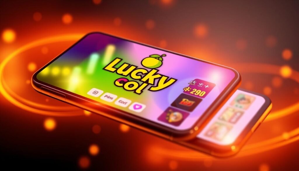 LuckyCola mobile app